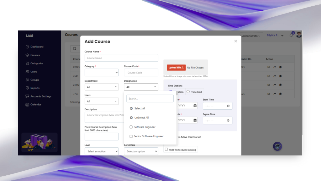 AI LMS: Dynamic Role-Based Training
