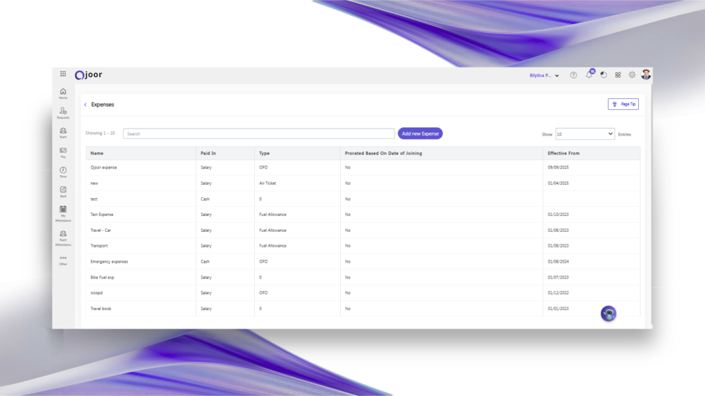 Effortless Employee Expense Management with Ojoor