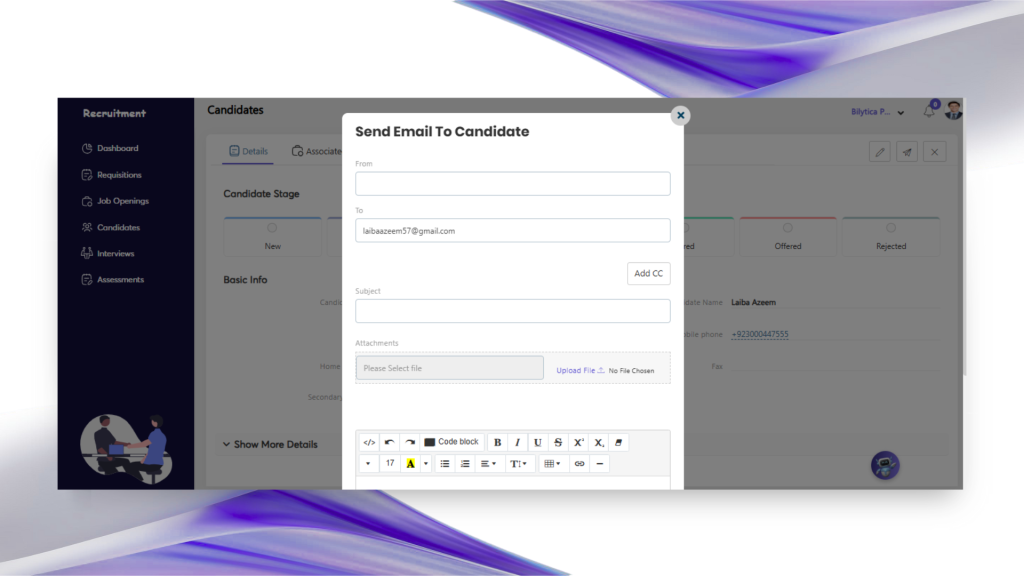 Personalized Offer Letter Generation