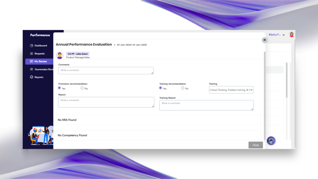 Real-Time Feedback Over Annual Evaluations