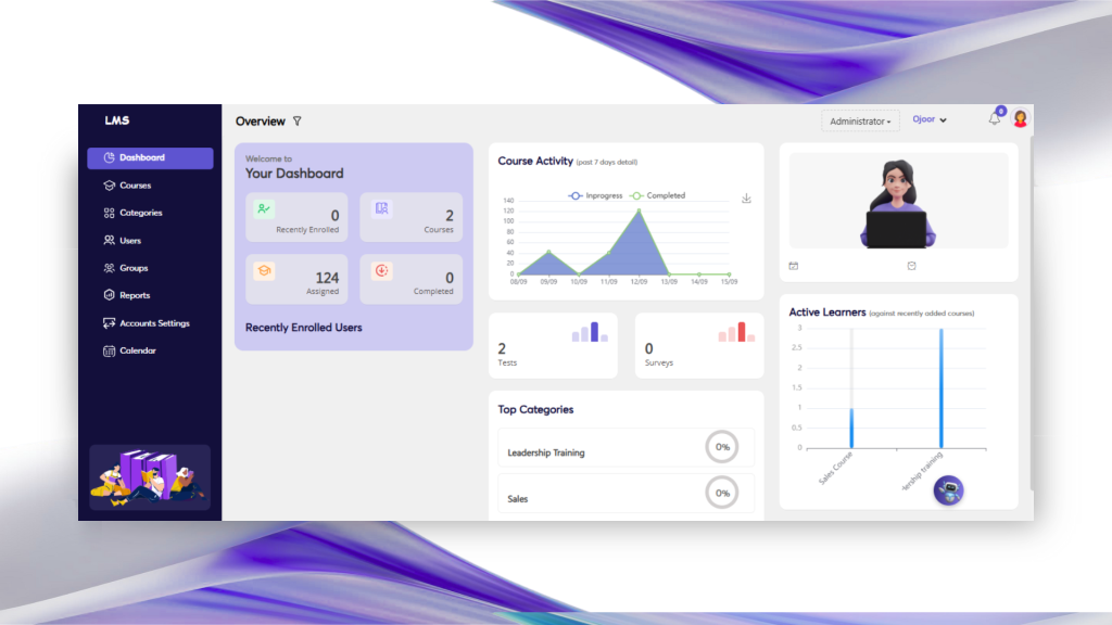 Ojoor LMS - Centralized Training Hub