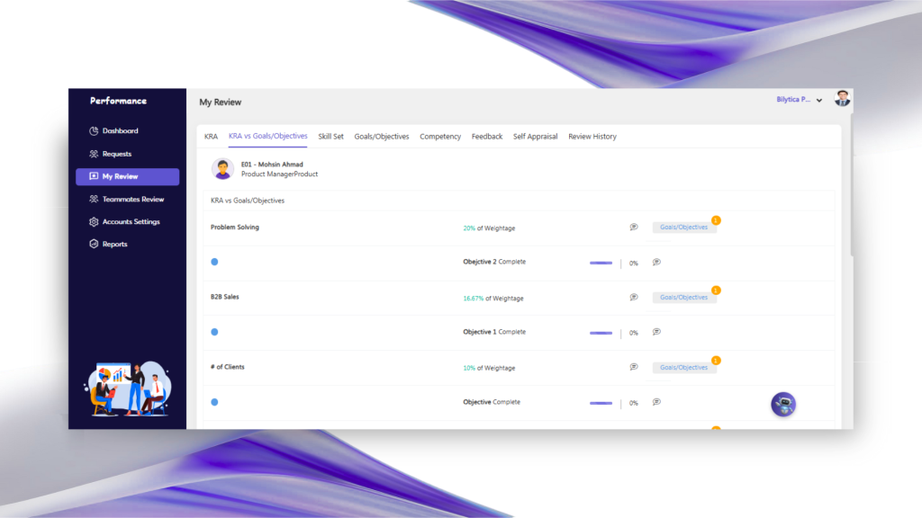Smart KPI and OKR Sugggestion