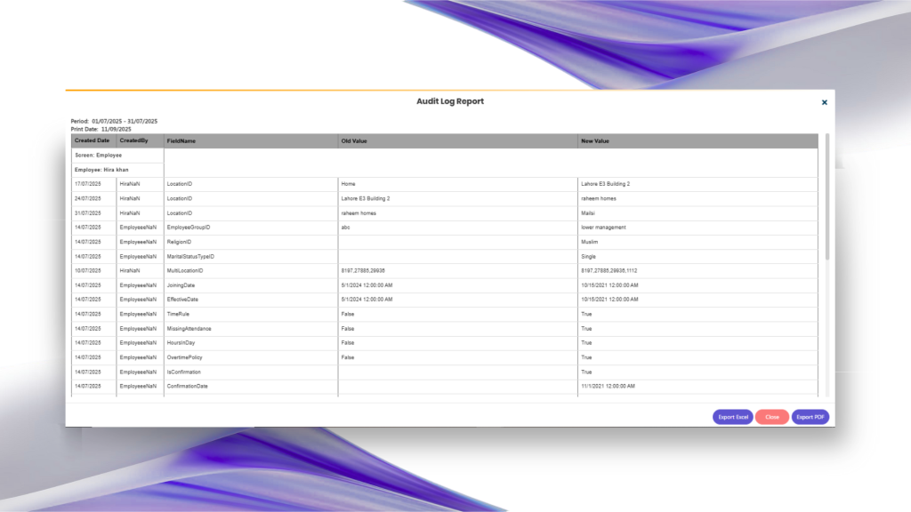 Streamline Workflows Track Changes to Employee Information